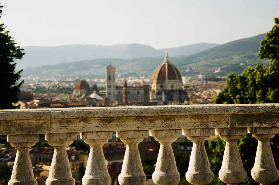 florence city guide piazzale michelangelo: view