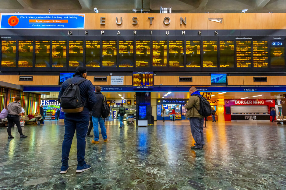 Euston Station information: get to know one of the major London's hubs