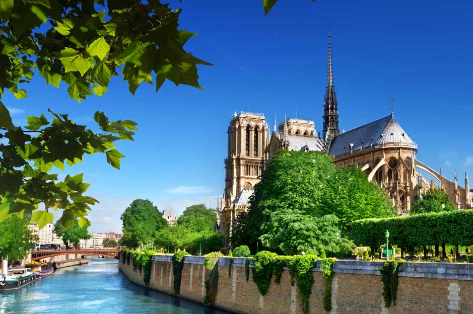 things to do in Paris for free: notre dame area